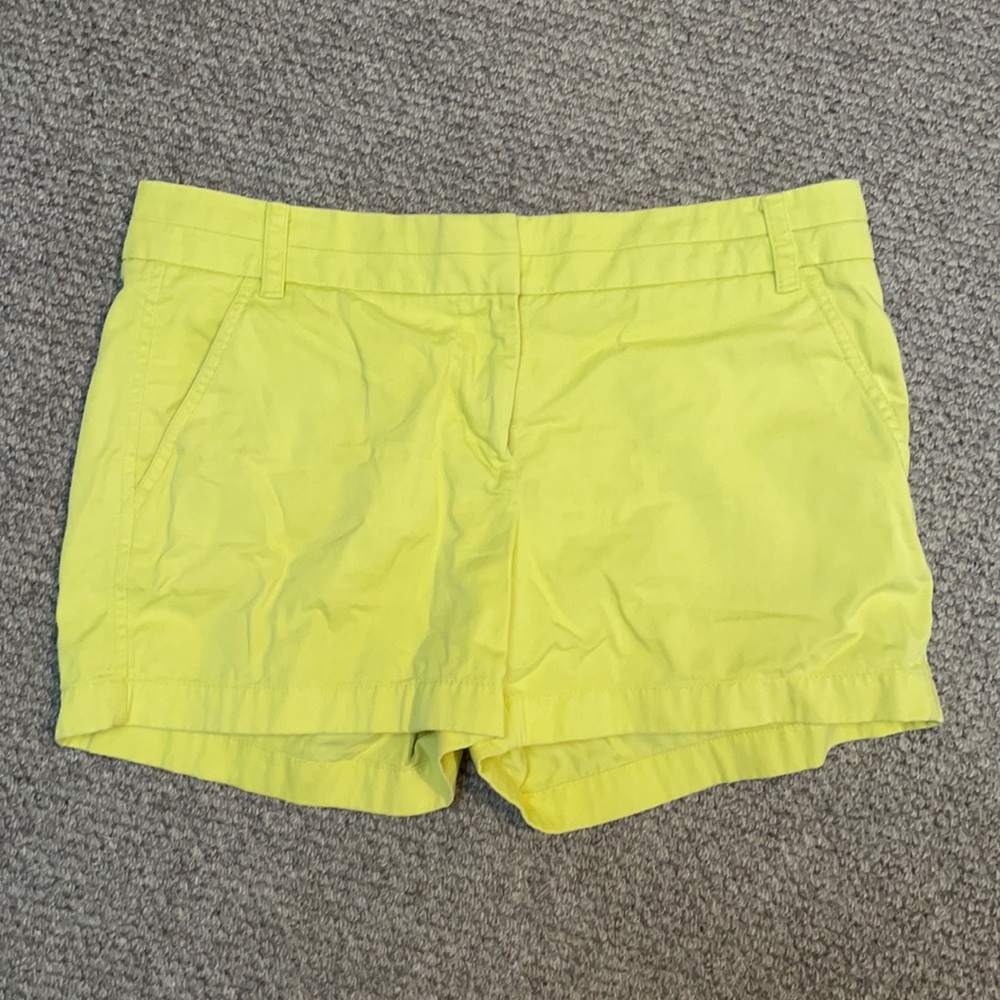 J Crew 4” Chino Shorts - size 6